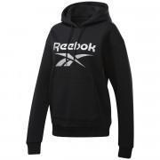 Camisola com capuz feminino Reebok Identity Logo Fleece