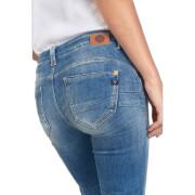 Jeans mulher de cintura alta Le Temps des cerises Pulp C Kirr