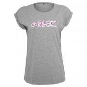 T-shirt mulher Urban Classic gorillaz logo
