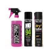 Pacote de limpeza Muc-Off clean protect Lube kit wet
