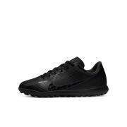 Sapatos de futebol para crianças Nike Mercurial Vapor 15 Club TF - Shadow Black Pack