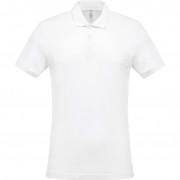 Camisa pólo de manga curta Kariban Piqué blanc