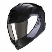 Capacete de motociclista de rosto inteiro Scorpion Exo-1400 Evo Carbon Air Solid ECE 22-06